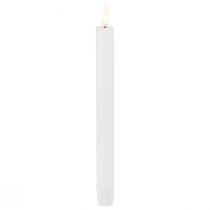 Prodotto Candele LED con timer candele stick vera cera bianca 25 cm 2 pz