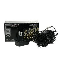 Prodotto Catena luminosa a LED di riso 180s 13,5m nero/bianco caldo