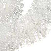 Prodotto Ghirlanda di orpelli con decorazioni per alberi di colore bianco brillante 270 cm