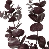 Prodotto Rami lunghi decorativi di eucalipto artificiale viola 103 cm 2 pezzi