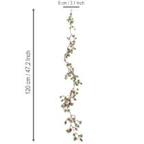 Prodotto Ghirlanda artificiale di larice con pigne e aghi, 120 cm