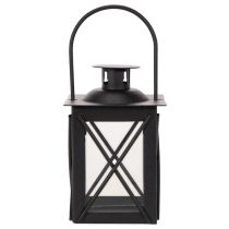 Prodotto Lanterna nera con manico per lumino, 16 cm, 2 pezzi