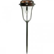 Lanterna solare da collegare, tubo LED Ø13,5cm L58cm H21cm