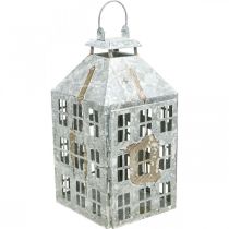 Prodotto Lanterna decorativa vintage in metallo per casa faro Shabby Chic H35cm