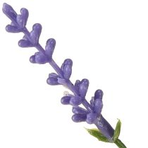 Prodotto Decorazione artificiale alla lavanda Mazzo di piante artificiali viola 36 cm