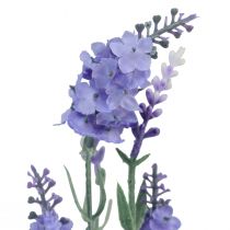 Prodotto Lavanda in vaso Viola artificiale Rosa Viola chiaro H26 cm 3 pezzi
