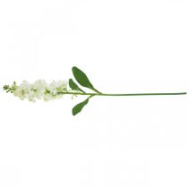 Prodotto Levkoje Fiore artificiale bianco Fiore artificiale stelo 78 cm