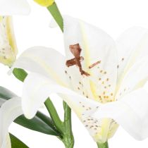 Prodotto Fiore di giglio artificiale, replica realistica, decorazione durevole per spazi abitativi, 66 cm, 2 pezzi