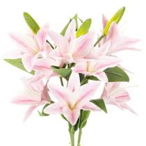 Prodotto Giglio artificiale, fiore a stelo, decorazione, 68 cm, 3 pezzi