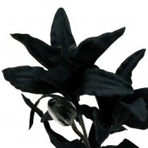 Prodotto Giglio fiore artificiale nero 84cm