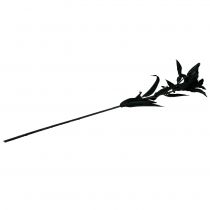 Prodotto Giglio fiore artificiale nero 84cm