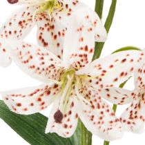 Prodotto Giglio artificiale come stelo floreale per una decorazione elegante e di facile manutenzione, 82 cm, 2 pezzi