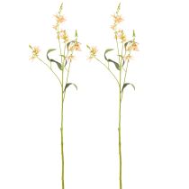 Prodotto Giglio artificiale con gambo lungo, fiore artificiale, decorazione per sala da matrimonio, 110 cm, 2 pezzi