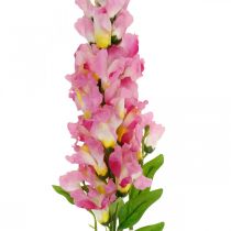 Prodotto Bocca di Leone Fiore di Seta Bocca di Leone Artificiale Rosa Giallo L92cm