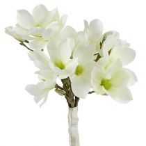 Mazzo di magnolia bianco 40 cm 5 pezzi