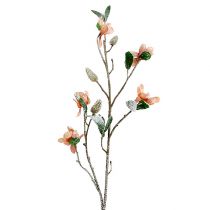 Ramo di magnolia rosa chiaro L 82 cm