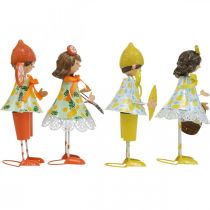 Prodotto Piccoli frutti, decorazione estiva, figure limoni arance H17/18cm 4pz