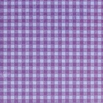 Prodotto Polsino in carta plaid viola 25cm 100m