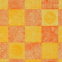 Polsino in carta giallo-arancio 25cm 100m