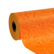 Polsino di carta arancione 25 cm 100 m