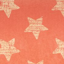 Prodotto Carta decorativa con stelle, rotolo per forniture floreali, 25 cm x 100 m