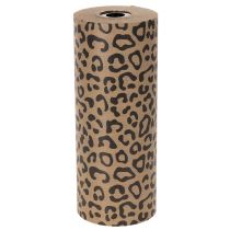 Prodotto Carta da regalo, fantasia leopardata, rotolo da 25 cm, 100 m, ideale per confezioni regalo.