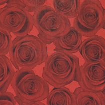 Prodotto Polsino di carta velina rose rosse 25 cm 100 m