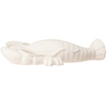 Prodotto Decorazione marittima in ceramica figura aragosta bianca 26,5×13×5cm