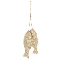 Prodotto Ciondolo decorativo nautico da appendere, pesce decorativo da appendere, H32cm