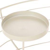 Prodotto Portacandele rotondo per corona d'Avvento, adatto per quattro lumini o candele, 35 cm