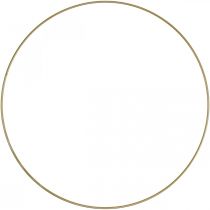 Anello decorativo anello in metallo Anello scandinavo anello decorativo oro Ø30.5cm 6pz