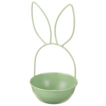 Prodotto Fioriera a forma di coniglio, decorazione pasquale per il soggiorno, 34 cm