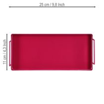 Prodotto Vassoio dal design elegante trasforma qualsiasi tavolo in un elegante elemento di attrazione 25 cm