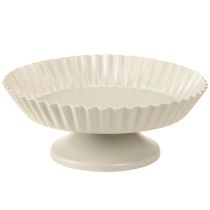 Prodotto Piastra metallica grigia decorativa con base in metallo Ø14cm 2 pz