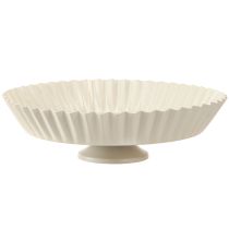 Prodotto Piastra metallica grigia retrò decorativa con base in metallo Ø24cm 2 pezzi