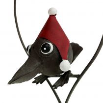 Appendiabiti Bird in the Heart Deco Metal Grigio 48cm