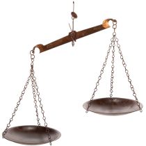 Prodotto Bilancia decorativa dal design nostalgico per la cucina e il soggiorno, stile vintage, 58 cm