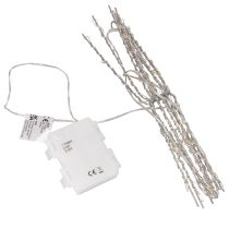 Prodotto Stella polare decorativa a LED, luce bianca calda, con timer, per esterni, 29 cm
