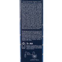 Prodotto Stella polare decorativa a LED, luce bianca calda, con timer, per esterni, 29 cm