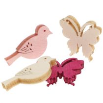 Prodotto Mini decorazione sprinkles primaverili 2cm rosa assortiti 144 pz