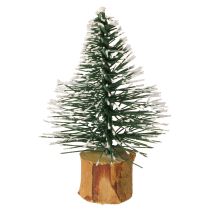 Prodotto Mini abeti foresta invernale innevata Ø5cm H8cm 12 pezzi