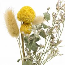 Mini bouquet di fiori secchi boho, fiori secchi floristica L22cm
