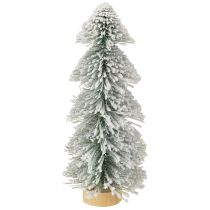 Prodotto Mini albero di Natale a LED abete natalizio innevato 40cm
