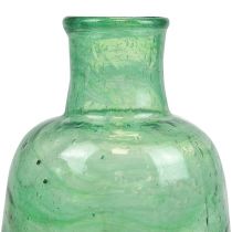 Prodotto Mini vaso da fiori in vetro verde Ø8,5 cm H11 cm