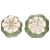 Prodotto Paletto decorativo a forma di baccello di papavero per un tocco di eleganza stagionale in giardino o per abbellire il balcone, 41 cm, 4 pezzi
