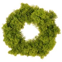 Prodotto Ghirlanda di muschio artificiale, decorativa per tavolo o porta, 28 cm