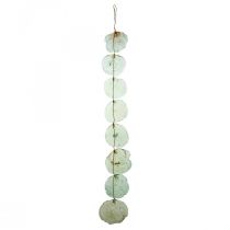 Ghirlanda di conchiglie Deco Capiz Ghirlanda di conchiglie Verde 100cm