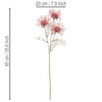 Prodotto Ramo fiorito di protea a forma di cuscinetto di fiori artificiali, 65 cm, 3 pezzi