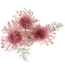 Prodotto Ramo fiorito di protea a forma di cuscinetto di fiori artificiali, 65 cm, 3 pezzi