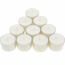 Prodotto PURE Nature Lights lumini cera di colza naturale tempo di combustione 7 ore 18 pezzi